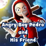 Angry Boy Pedro And His Friend